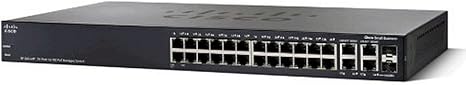 Cisco SF300-24PP 24-port 10/100 PoE+ Managed Switch